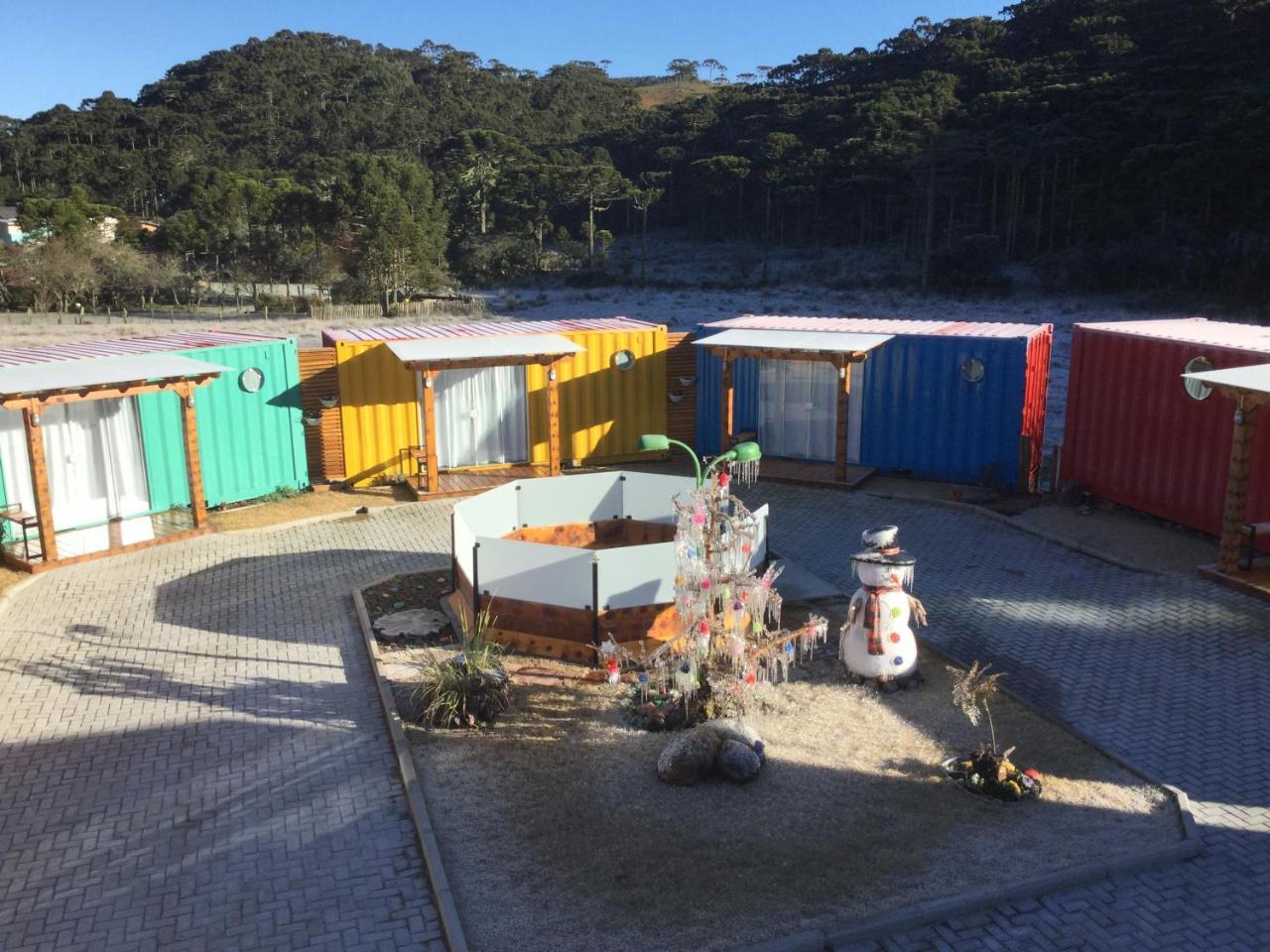 Villa Dos Ventos Hospedagem Container Бон-Жардін-да-Серра Екстер'єр фото