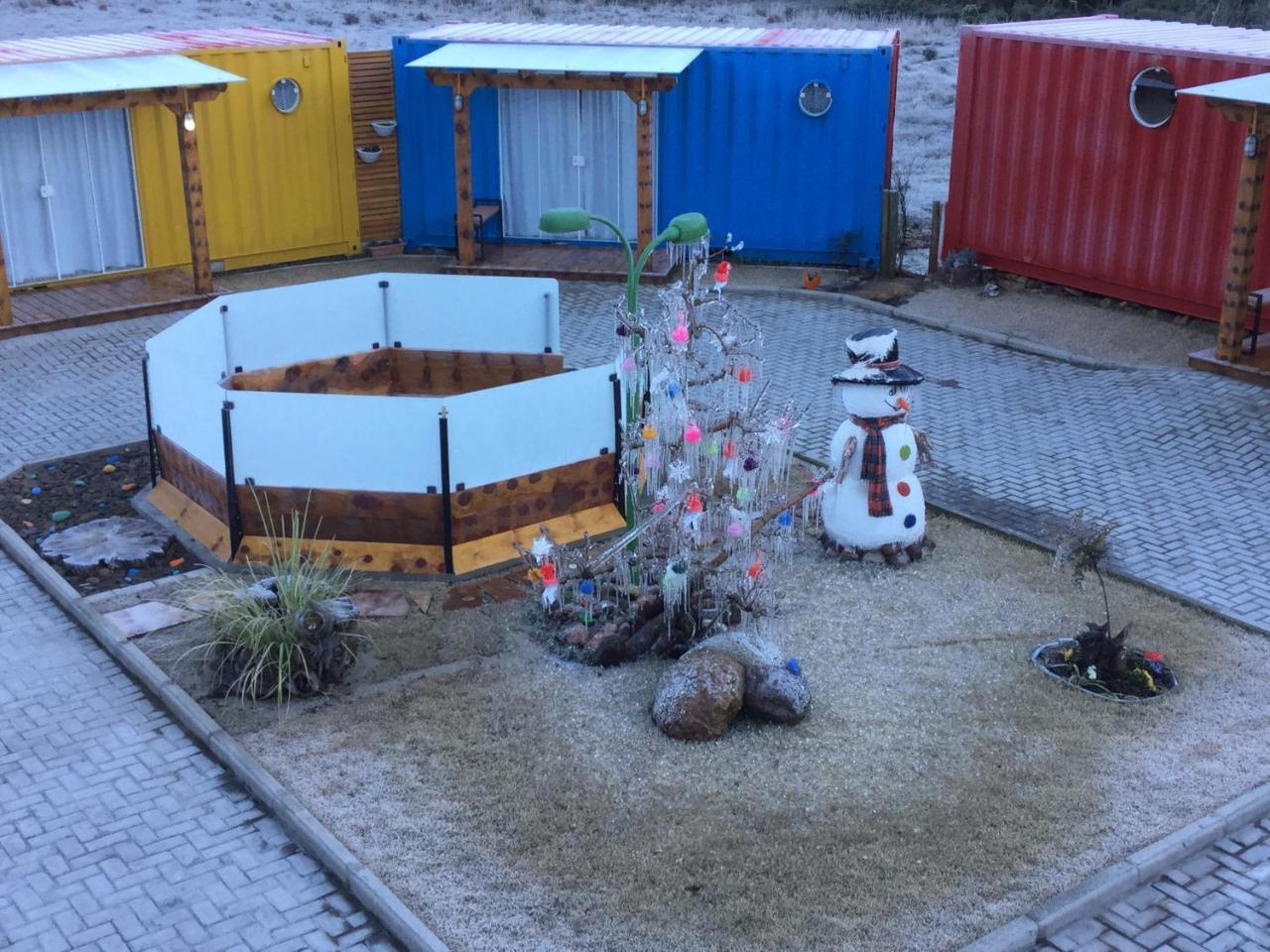 Villa Dos Ventos Hospedagem Container Бон-Жардін-да-Серра Екстер'єр фото