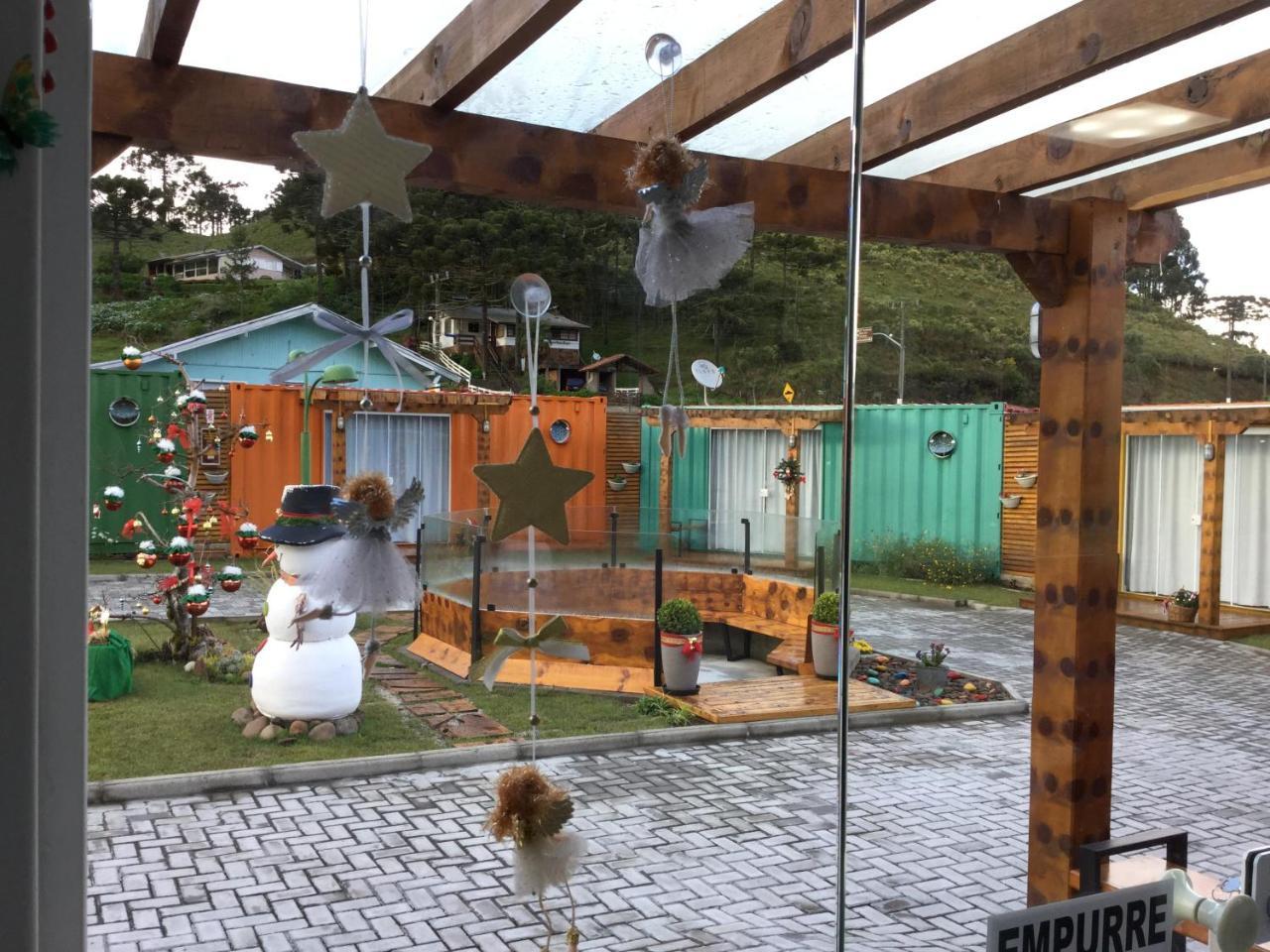 Villa Dos Ventos Hospedagem Container Бон-Жардін-да-Серра Екстер'єр фото